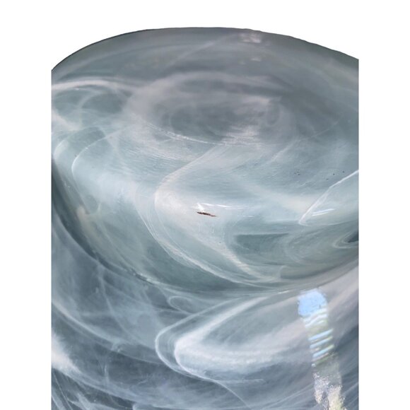 Onda Artisan Glass Bowls 11" Angular & 9" Round - Picture 10 of 15